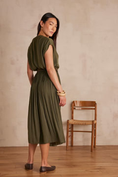 Picture of CRYSTAL PLEATED SKIRT